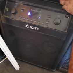 Ion Kareoke Portable Speaker 