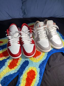 2x pairs Jordan 1s size 10