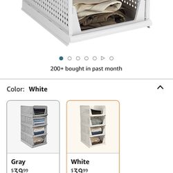 Stackable Wardrobe Storage Box