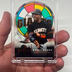Barry Bonds ( Near Mint ) Stained Glass 1996