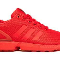 Red Adidas ZX Flux Size 13