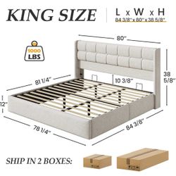 King Size Bed Frame 