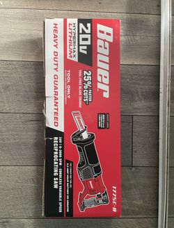 Cordless Reciprocating Saw (saws All)