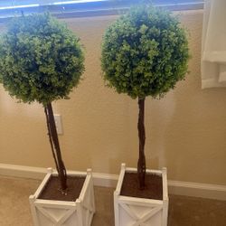 Assorted Artificial Potted Plants