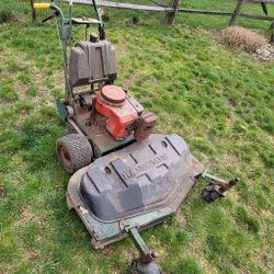 Walk Behind Mower And Blower 