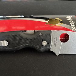 Spyderco Shaman Folding Pocket Knife
