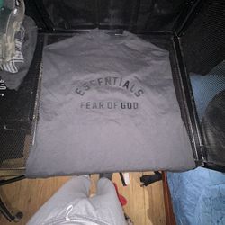 Fear Of God Essentials Tee ‘Jet Black ‘ / XS