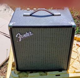 ***Fender Rumble 25 bass amp.