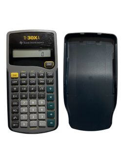 Texas Instruments TI-30Xa Vintage Scientific Calculator Teal Keys w/ Cover Works
