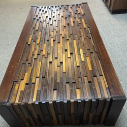 Lafer Brazilian Rosewood Mid Century Coffee Table