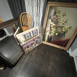 2 Paintings And A Mirror $10