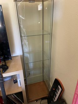 glass display case