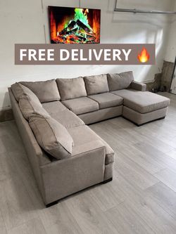 Large Stanton Sectional Couch - Free Delivery