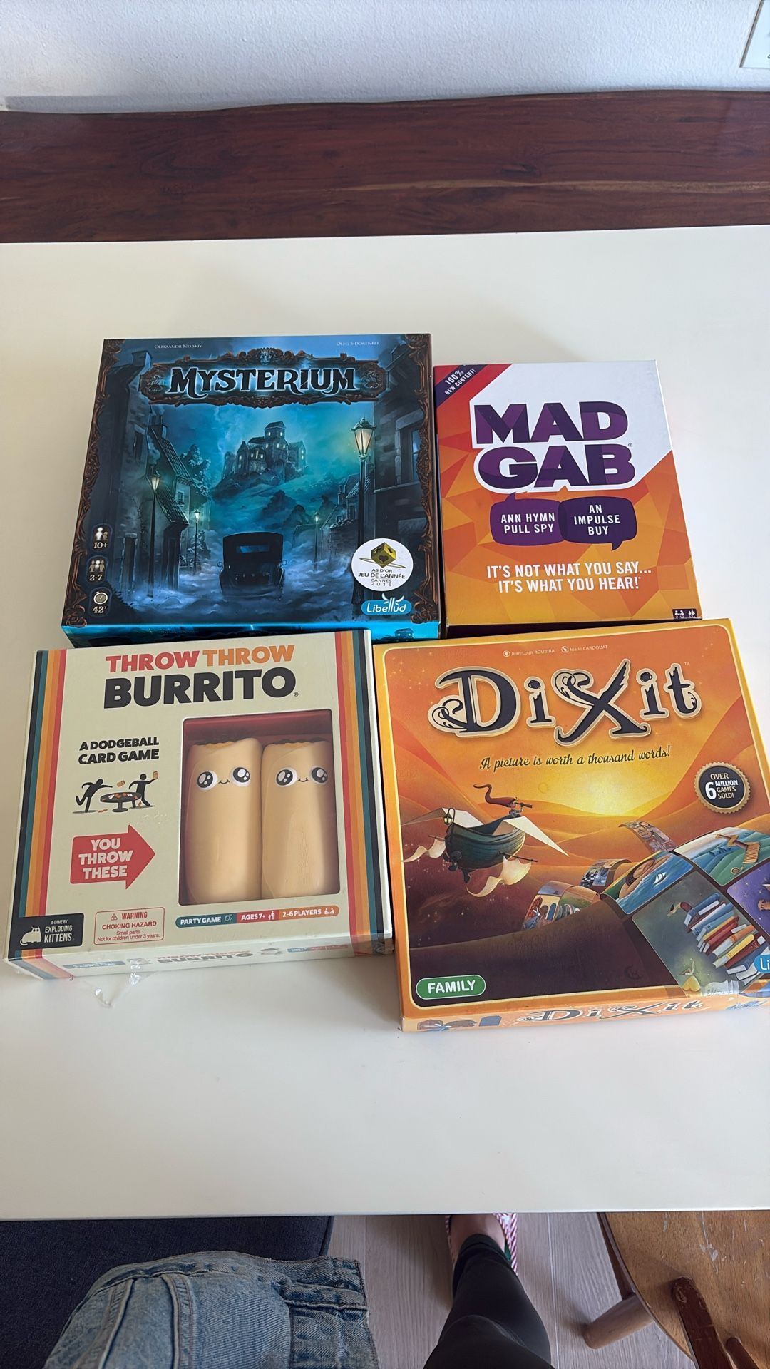 Gently Used Board Game Combo