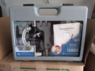 52 piece microscope set 1200x