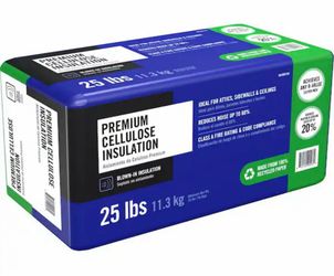 Premium Cellulose Blown-In Insulation 25 lbs.