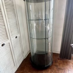 Vintage Glass Display Cabinet 