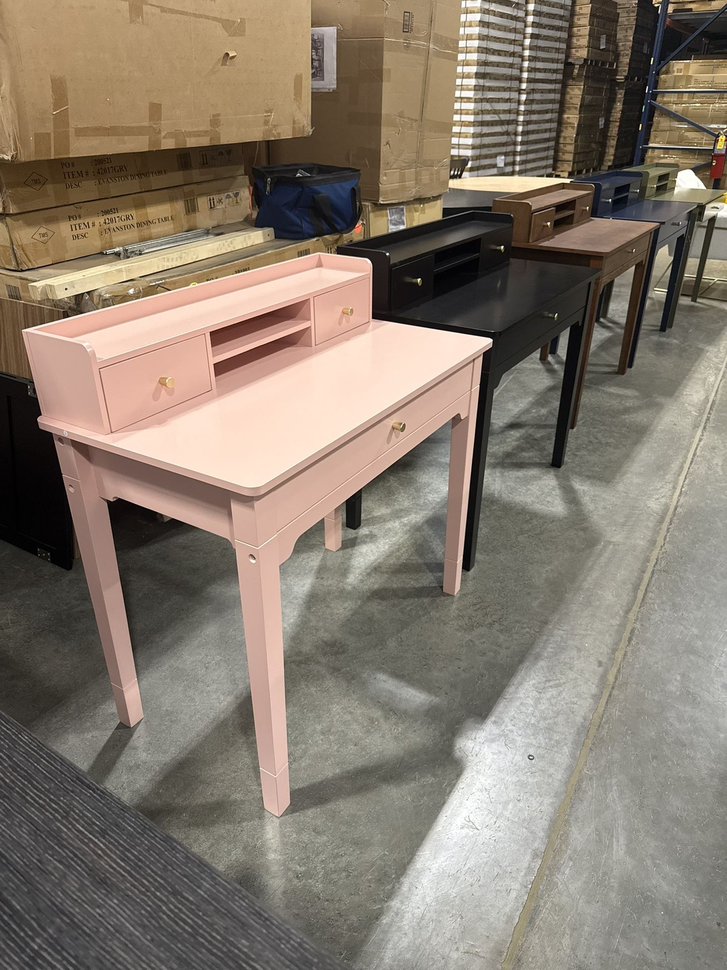Modern Desk (3 Drawer)