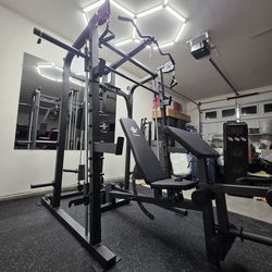 Smith Machine 2001 | Multi-Use Adj Bench | Gym Equipment | Fitness | Squat Rack | Excercise |🔴WEIGHTS AND BARBELL SOLD SEPARATELY 🔴 FREE DELIVERY 🚚