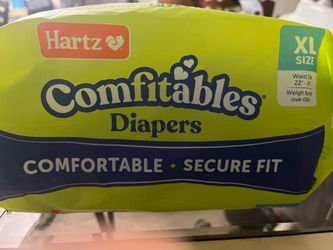 Hartz Comfitables Disposable Dog Diapers! Size XL (waist 22"–34",