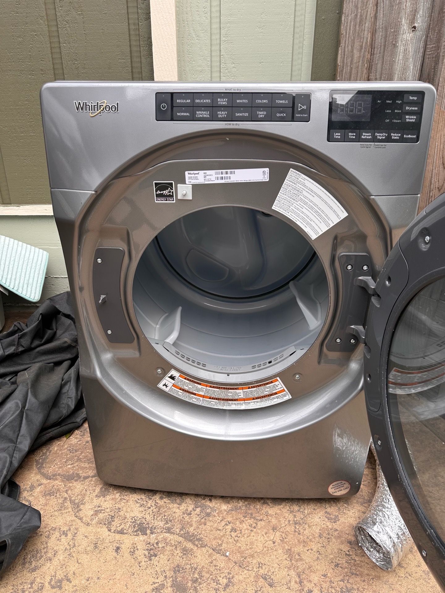 Whirlpool electric dryer