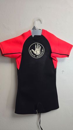 Body Glove Kids Neoprene Wetsuit Child C1 Black Pink Short Sleeve Surf Swim