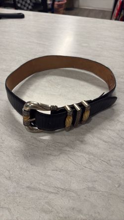Brighton leather belt 1996