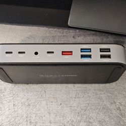 Lasuney USB C Laptop Docking Station 4k@60hz $10