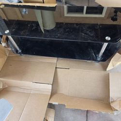 Glass TV Stand 
