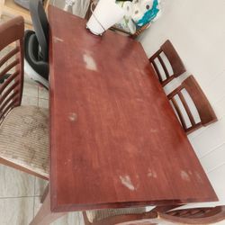 Table And 4 Chairs 