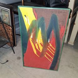 Abstract Painted Picture 