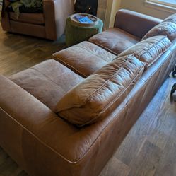 leather Couch 