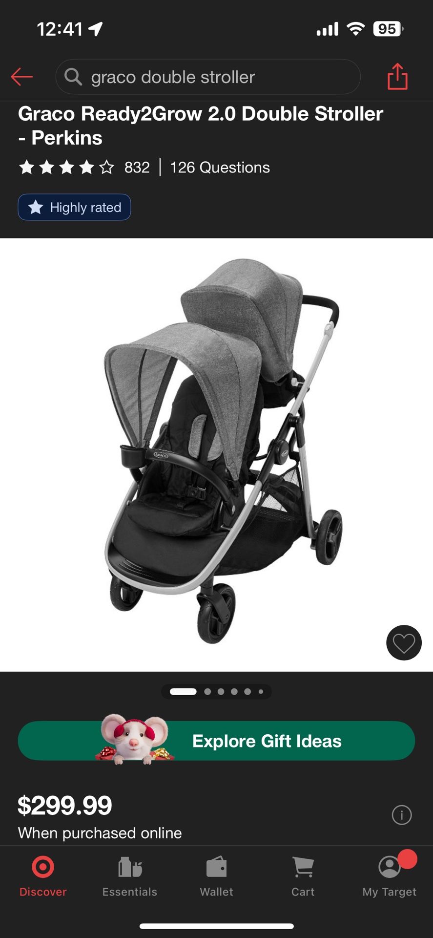 Graco Double Stroller