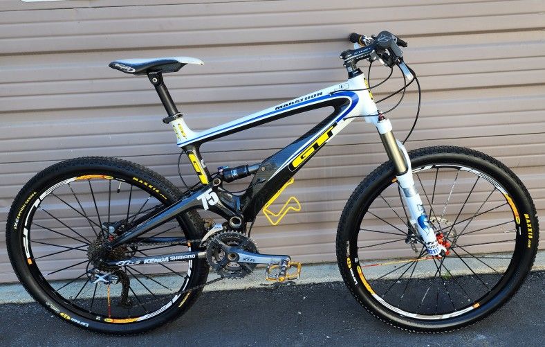 GT Marathon Carbon Team Full Suspension Mountain Bike for