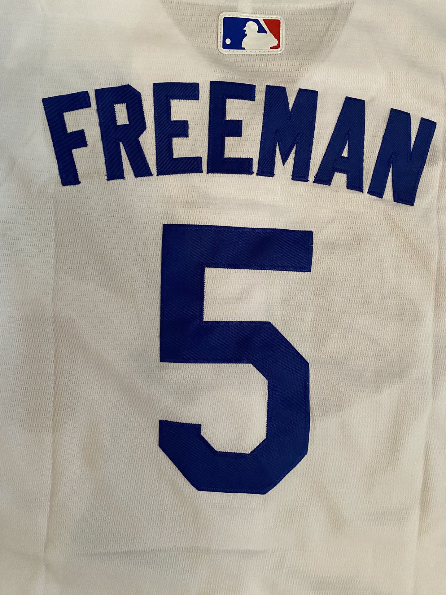 LA dodgers World Series Patch Freddy Freeman 2025 season women’s jersey