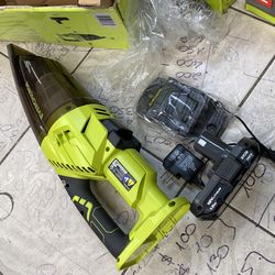 Ryobi p714k 18v one+ evercharge cordless hand vacuum kit store
