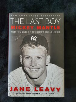 Hardcover Book- The Last Boy. Mickey Mantle and the End of America's Childhood