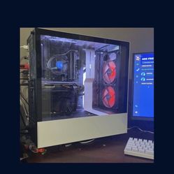 Full Gaming And Streaming Set Up