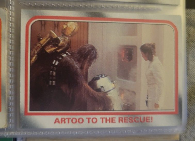 1980 Topps Star Wars Empire Strikes Back #112 Artoo To The Rescue! Card