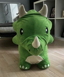 Bouncy Pals Dinosaur Hopper Toy Toddler Plush Bounce Animal Ride on