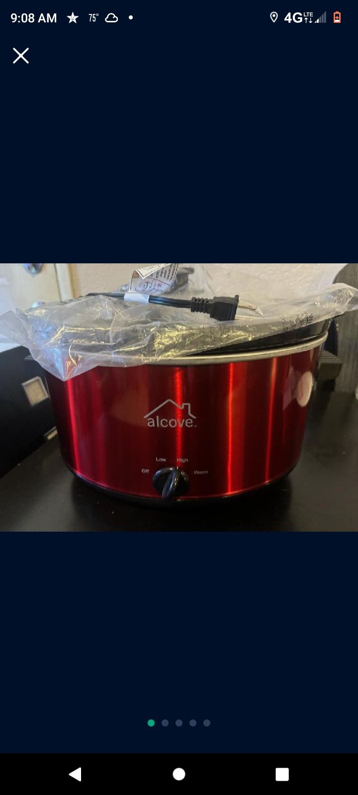 Crock Pot Large New