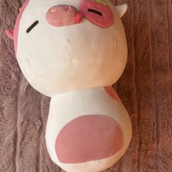 Strawberry Cow Plushie 