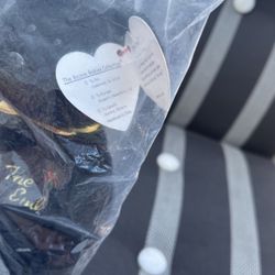 🔥 Perfect Condition Ty Beanie Baby The End bear multiple flaw errors/ Flat Tag 1999 Y2k Millennium 🔥