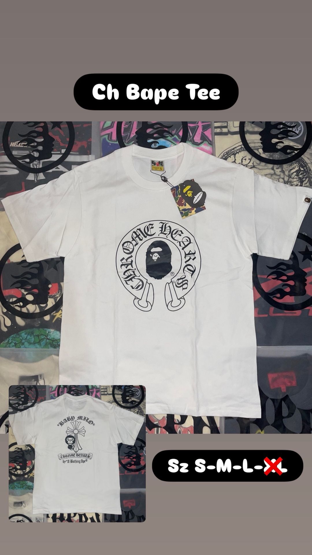 CH x Bape T-Shirt