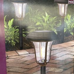 Solar led pathway lights led