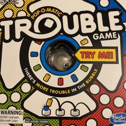 Trouble Board Game 