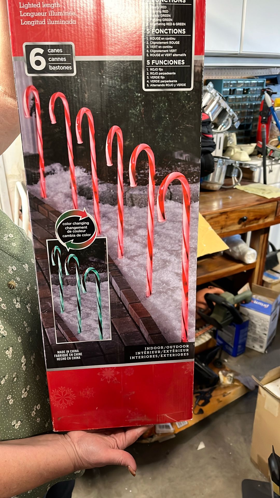 Candy Cane Outdoor Decor