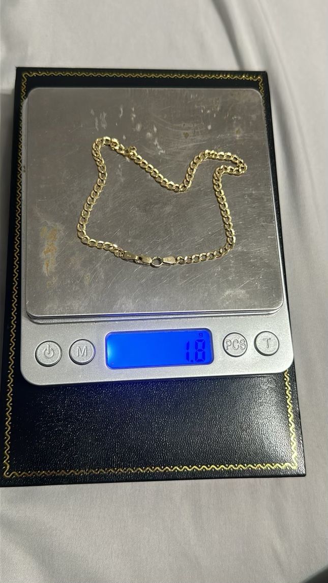 10k Gold Anklet