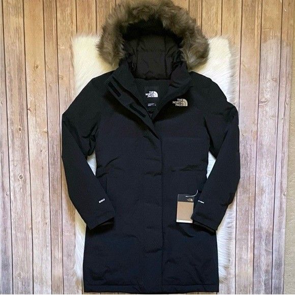 Northface Womans Medium Artic Parka Black