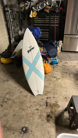 Byrne 6’3 Surf Board - Thruster, Quad, Twin, Single Fin, 5 Fin Box.